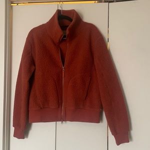 Everlane ReNew Teddy Bomber Fleece